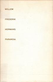 Cover of: Paranoia by Willem Frederik Hermans