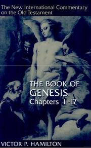 Cover of: The book of Genesis by Victor P. Hamilton