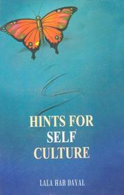Cover of: Hints For Self Culture by Har Dayal