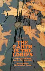 The earth is the Lord's by Steve Bishop