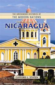 Cover of: The history of Nicaragua