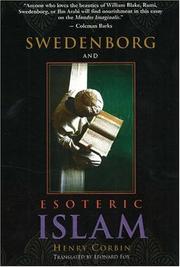 Swedenborg and esoteric Islam by Corbin, Henry.