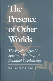 Cover of: Presence of Other Worlds by Wilson Van Dusen