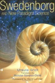 Cover of: Swedenborg and New Paradigm Science (Swedenborg Studies, No. 10) by Ursula Groll