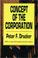 Cover of: CONCEPT OF THE CORPORATION