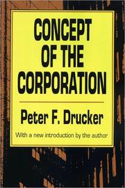 Cover of: Concept of the corporation by 