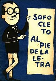 Cover of: Sofocleto al pie de la letra.