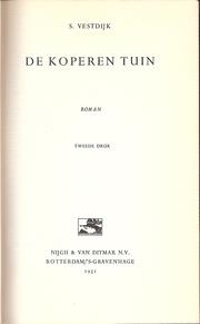 Cover of: De koperen tuin: roman