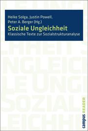 Cover of: Soziale Ungleichheit:: Klassische Texte zur Sozialstrukturanalyse