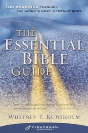 Cover of: The essential Bible guide: 100 readings through the world's most important book