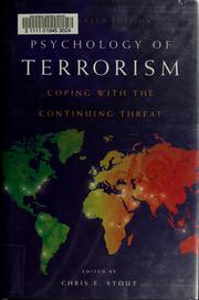 Cover of: Psychology of terrorism: coping with the continued threat