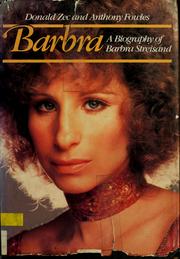 Cover of: Barbra by Donald Zec