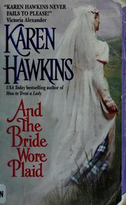 Cover of: And the Bride Wore Plaid