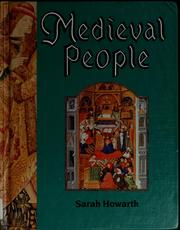 Cover of: Medieval people by Sarah Howarth