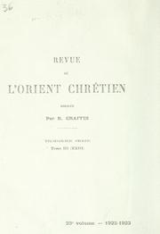 Catalogue des manuscrits géorgiens de la Bibliothèque patriarcale grecque à Jérusalem by Bibliothèque patriarcale grecque de Jérusalem