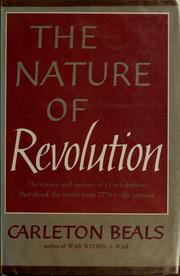 Cover of: The nature of revolution. by Carleton Beals