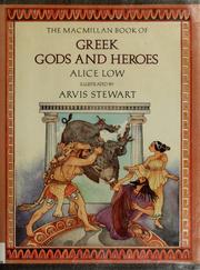 Cover of: The Macmillan book of Greek gods and heroes