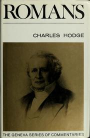 Cover of: A Commentary on Romans by Charles Hodge