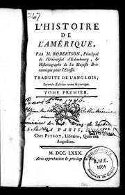 Cover of: L'histoire de l'Amérique