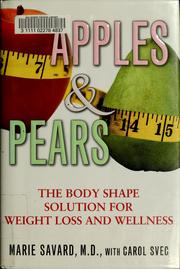 Cover of: Apples & Pears by Marie Savard, M.D., Marie Savard, Carol Svec