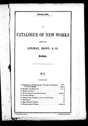 Cover of: Lectures on colonization and colonies: delivered before the University of Oxford in 1839, 1840 & 1841