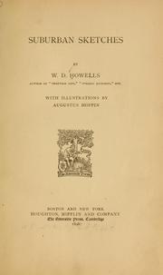 Cover of: Suburban sketches by William Dean Howells