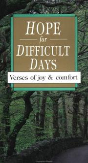 Cover of: Hope for Difficult Days (Pocketpac Books Series) | Michelle L. Geiman