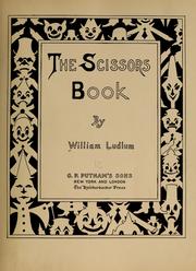 Cover of: The scissors book