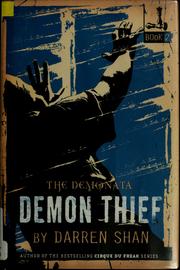 Cover of: Demon thief by Darren Shan