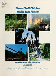 Cover of: Beaver/Swift/Skyles timber sale project by Montana. Dept. of Natural Resources and Conservation