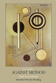 Cover of: Against Method by Paul K. Feyerabend