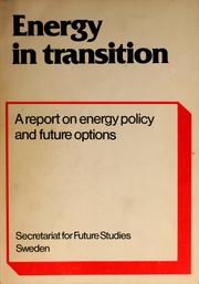 Cover of: Energy in transition by Måns Lönnroth