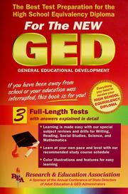Cover of: The best test preparation for the high school equivalency diploma, for the new GED, General Educational Development by Scott Cameron