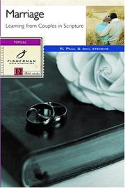 Cover of: Marriage: Learning from Couples in Scripture (Fisherman Bible Studyguides)