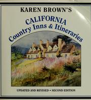 Cover of: Karen Brown's California country inns & itineraries