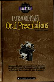 Cover of: Extraordinary oral presentations