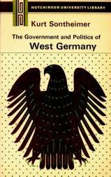 Cover of: The government and politics of West Germany by Kurt Sontheimer
