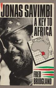 Cover of: Jonas Savimbi by Fred Bridgland, Fred Bridgland