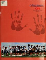Cover of: Profiles in education: a look at middle grades in Montana