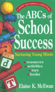 Cover of: The ABCs of school success: nurturing young minds