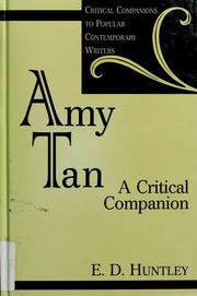 Cover of: Amy Tan by E. D. Huntley