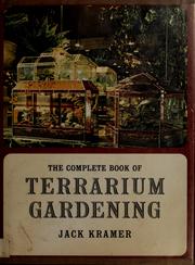 Cover of: The complete book of terrarium gardening.
