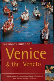 Cover of: The rough guide to Venice & the Veneto by Jonathan Buckley, Jonathan Buckley