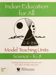 Cover of: Model teaching units by Montana. Office of Public Instruction, Montana. Office of Public Instruction