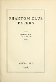 Phantom Club papers by Phantom Club