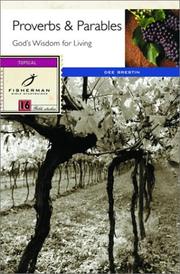 Cover of: Proverbs & Parables: God's Wisdom for Living (Fisherman Bible Studyguides)