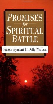 Cover of: Pocket promises for spiritual battle by compiled by Anna Trimiew.