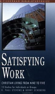 Cover of: Satisfying Work | R. Paul Stevens