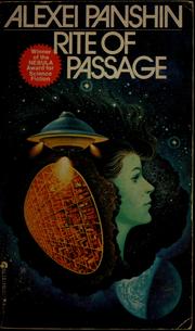 Cover of: Rite of passage