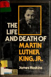 Cover of: The life and death of Martin Luther King, Jr.